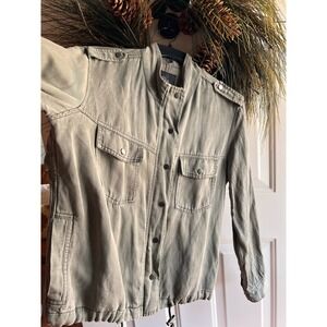 Womens Military style light weight Collins Pine Sage Green Jacket by Rai…